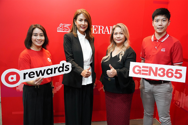 Gen Point แอร์เอเชีย จับมือ เจนเนอราลี่ ไทยแลนด์ เปลี่ยนคะแนน GEN points เป็น ...