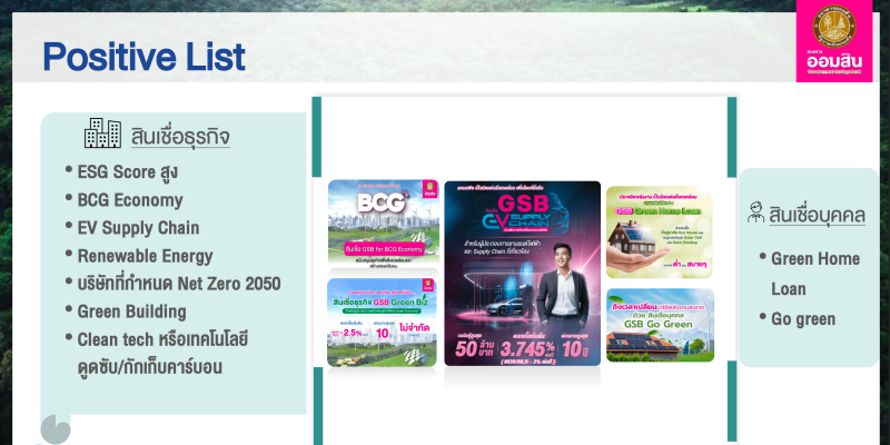 ออมสิน ปักหมุด Net Zero 